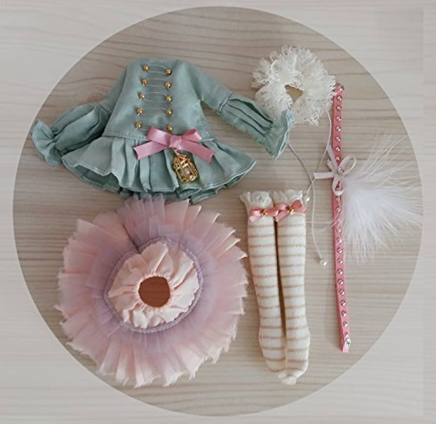 レトロモダンオーバーニーソックスセット　リカちゃん　ブライス 51YPGkTtpnL._AC_UL210_SR210,